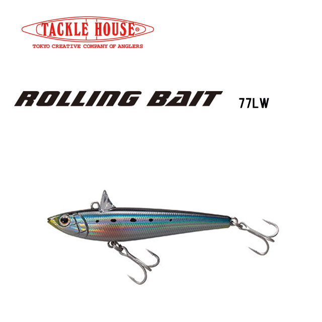 楽天市場】TACKLE HOUSE ローリングベイト 77LW カラー#18〜27