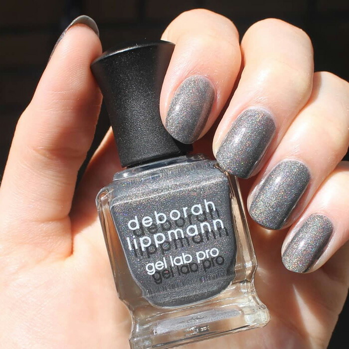 楽天市場 Deborah Lippmann デボラリップマン マニキュア Black Magic Woman 15ml 限定 Sephora シマー ホロ チャコールグレー 462 Manibar