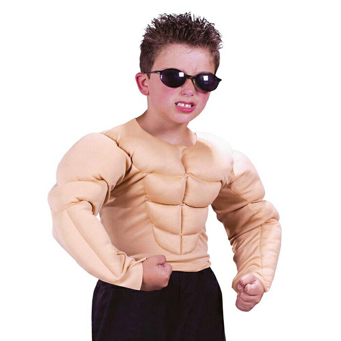 楽天市場 ハロウィン コスプレ 筋肉 マッチョ マッスル 衣装 子供 あす楽 キッズ Manibar