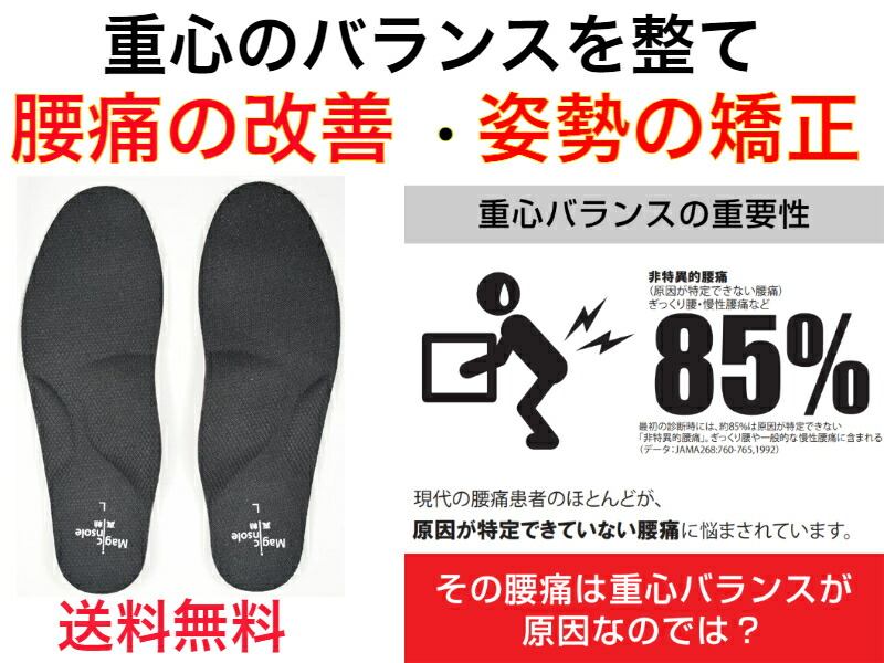 楽天市場】Magic 真軸ハーフインソール（抗菌・抗ウイルス仕様