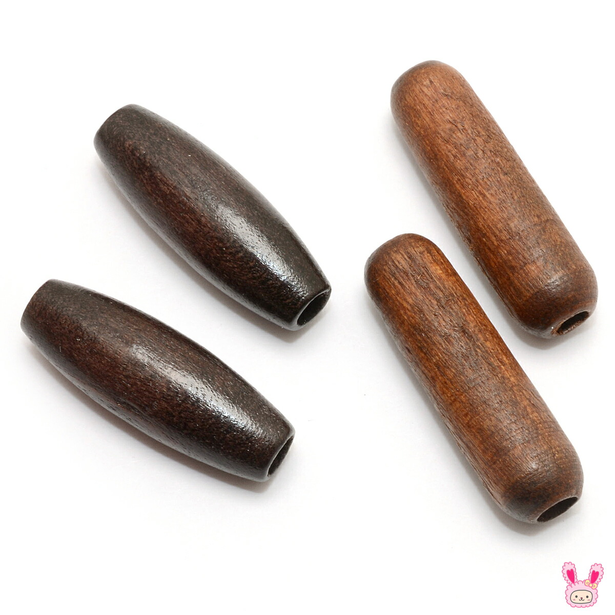 楽天市場】【ウッドビーズ】筒入りビーズ「緑」 : AND CHILD