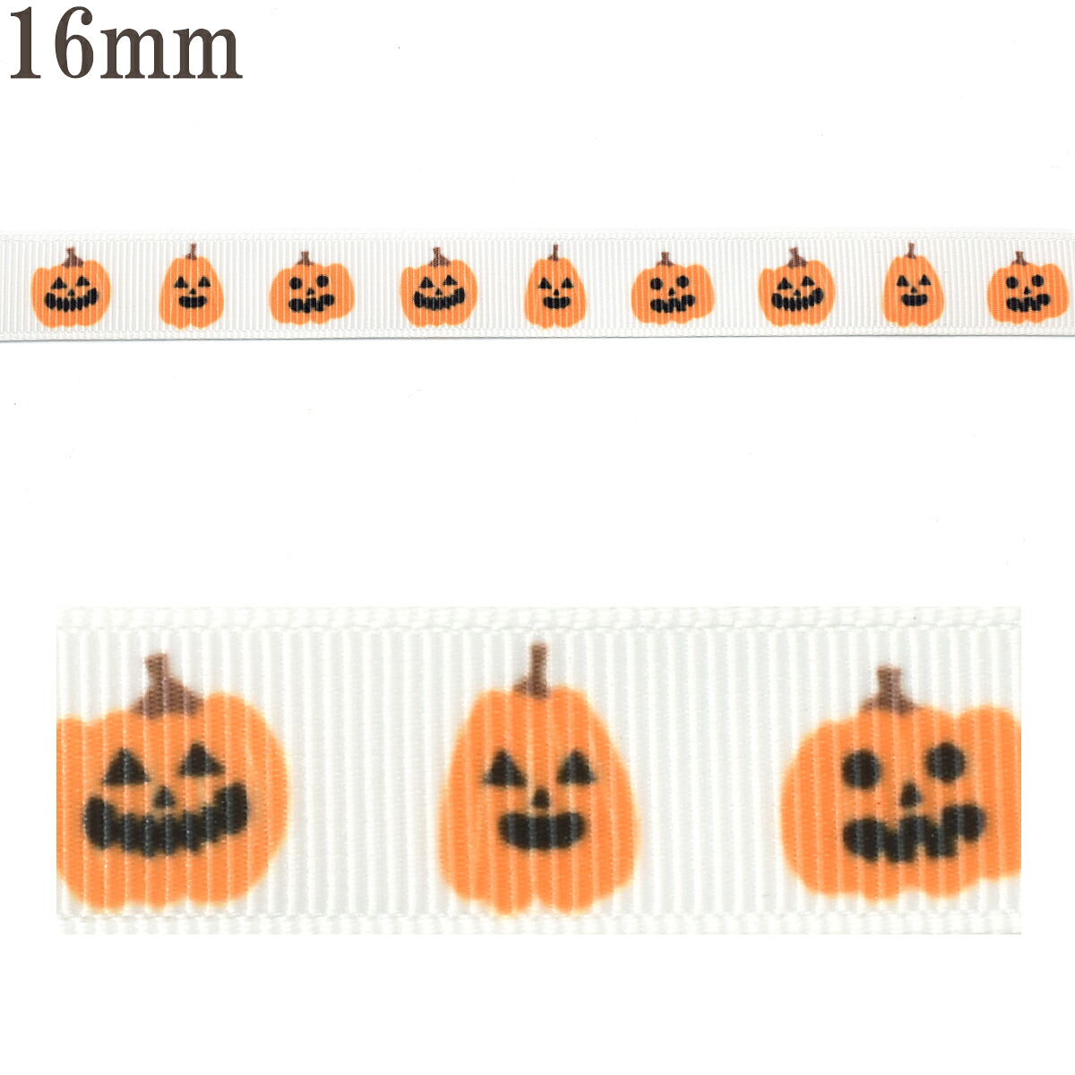 楽天市場】プリントリボン ハロウィン メルヘンな魔女っ子リボン 幅