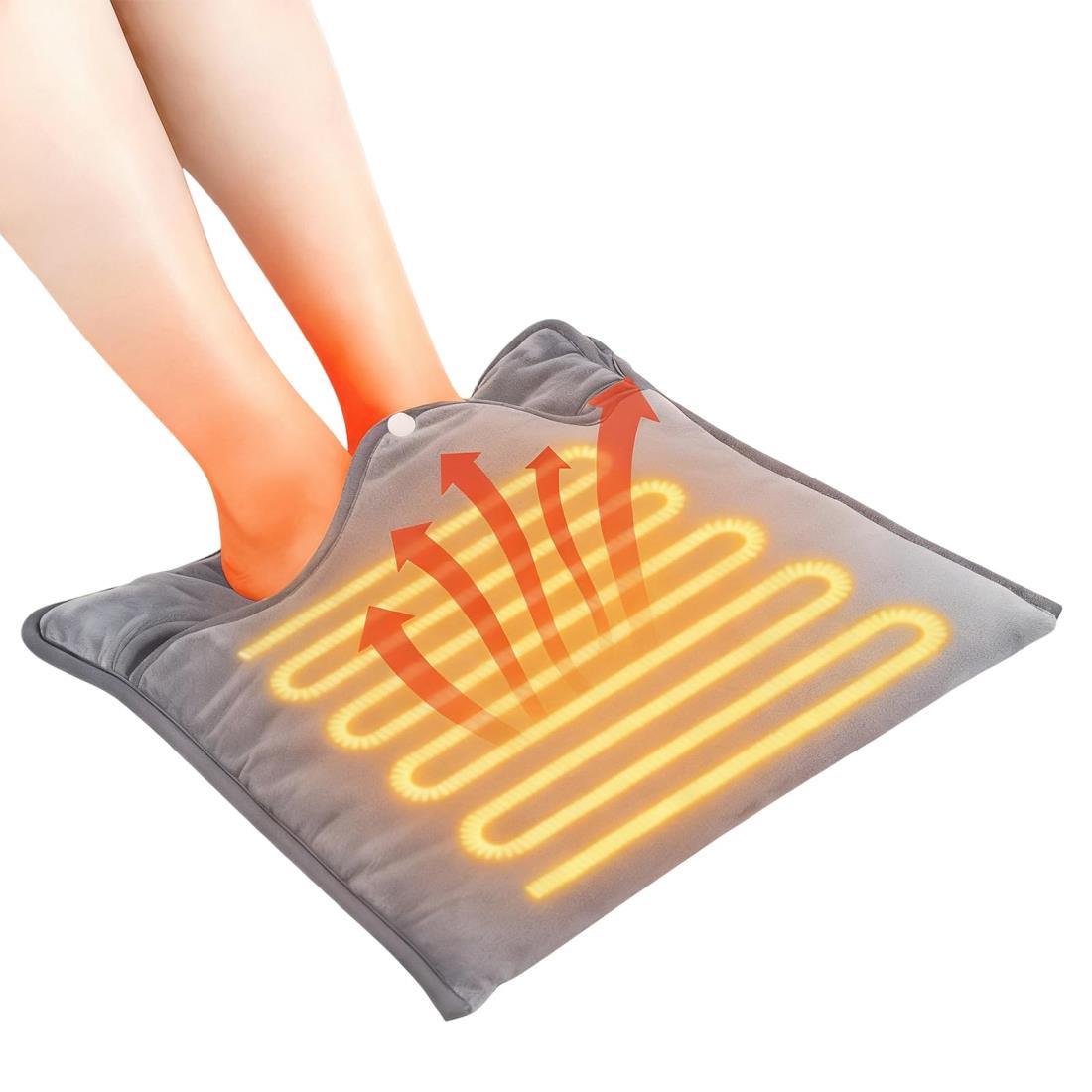 楽天市場】電気足温器 フットウォーマー 【8秒で速暖 2人用90*50cm 】7