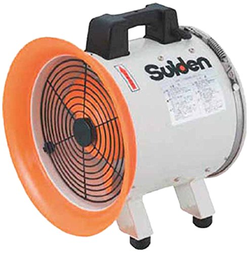 スイデン(suiden) 送風機 軸流ファンブロワ ハネ250mm 単相100V SJF-250RS-1