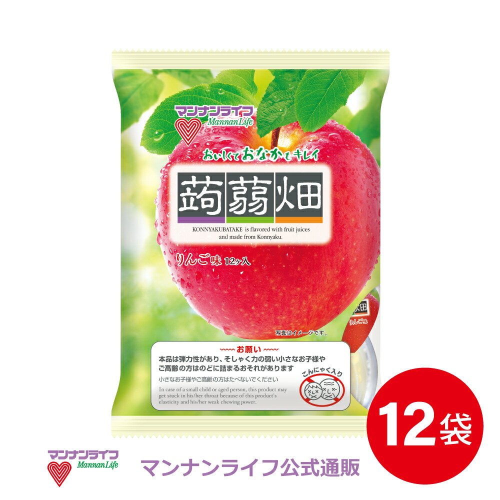 楽天市場 蒟蒻畑りんご味 24袋 マンナンライフ こんにゃくゼリー お菓子 スイーツ 食物繊維 健康 ダイエット ヘルシー Mannanlife マンナンライフ公式ショップ