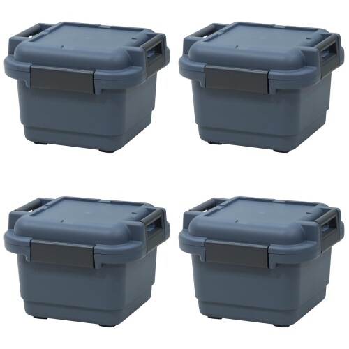 JEJアステージ クーラーボックス ｸﾞﾗﾝｸｰﾙ16 GCL-16BGY W440&times;D408&times;H320mm 保冷 軽量 ランチボックス 部活 アウトドア お出かけ レジャー スポーツ ４個セット｜マニッシュボーイ