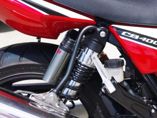 ベビーフェイス(BABY FACE) サイレンサーハンガー シルバー CB400SF 005-EH007SV|マニッシュボーイ