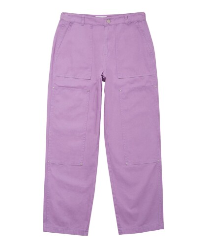 サタデーズニューヨークシティ MULBERRY WORKWEAR PANT レディース BKS12010 パープル (50) S