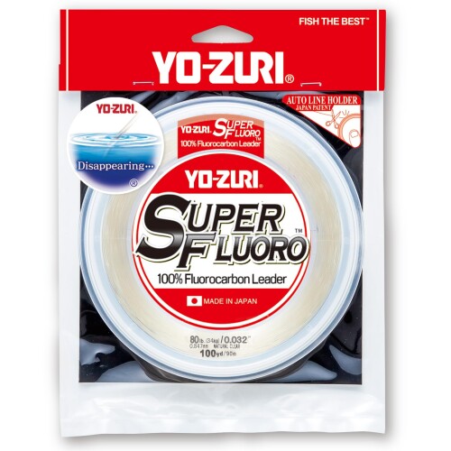 YO-ZURI(ヨーヅリ) フロロカーボンライン スーパーフロロ 100YDS 80Lbs カラー:クリアー