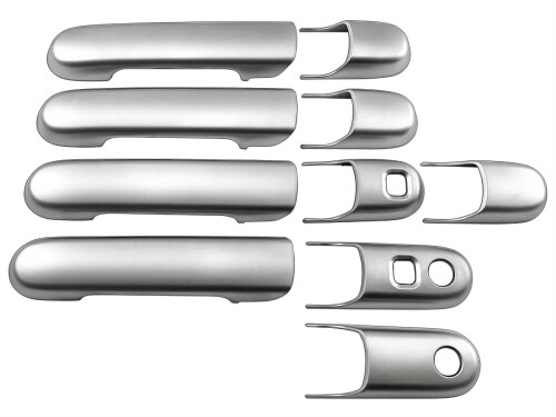 BRIGHTZ ハスラー MR31S MR41S ドアハンドルカバーノブ サテンシルバーメッキ MR31 MR41 MR R31 R41 31 41 30 40|マニッシュボーイ