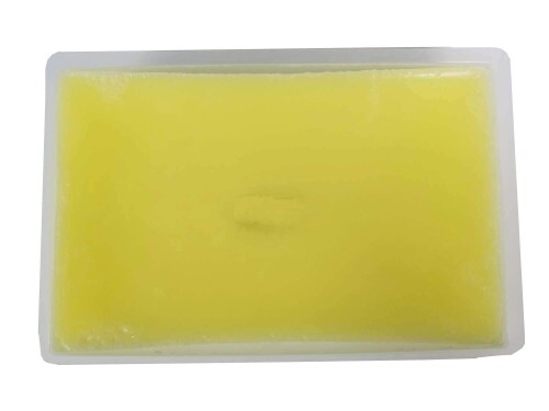LLB SPORTS(エルエルビースポーツ) スキーの板 スノーボード 整える ケイ素樹脂蝋涙 黄色 益荒男 1kg 日本製 318-1