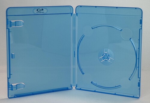BD入れもの 1枚納める(Blu-ray) せつ然たる青色 100個仕掛ける ブルーレイケース