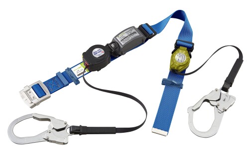 五分五分タン(TITAN) 胴三尺帯型墜ちる取り締まり用物の具 鍵を掛けるとり備える付き添い人2WAY巻取器+巻取式かばい立て索条 SB LL SLN505ーRWーSBーLL型