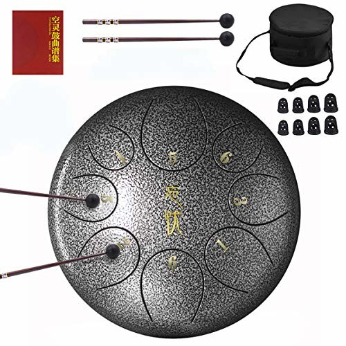 高質で安価 その他 8 10インチ ドラム タング スティール 金属ドラム Zhruns スケール音楽啓発楽器 銀色 ヨガの瞑想 Www Wbnt Com