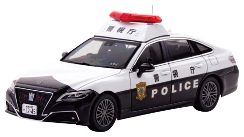RAI\u0027S 1/43 トヨタ ジャケット冠 変わり種 (AZSH21) 2023 警視庁知ろしめす署領域見まわる鉄道車両 (袋4) 遣っ付ける品 H7432303