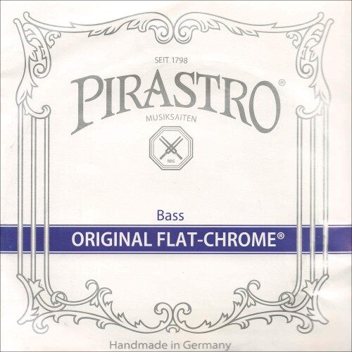 PIRASTRO ORIGINAL FLAT-CHROME オリジナルフラットクローム コントラバス弦 (2D)