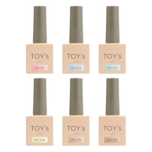 TOY’s×INITY ホワイトライトコレクション 6色書き割り
