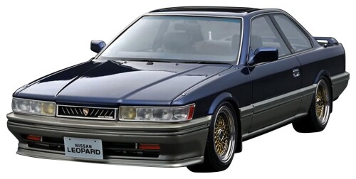 ignition model 1/18 Nissan Leopard 3.0 Ultima (F31) Blue/Silver 切り上げる品 IG3701