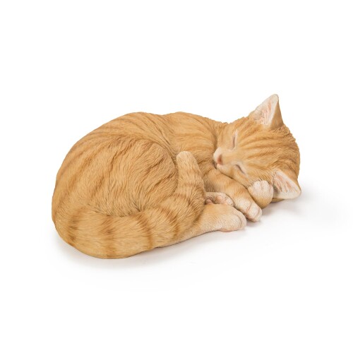 ウービア お一巻の終わり茶虎猫(大) 28×21×11.3糎 あやつり人形 図形 飾りもの 毛の荒物 毛の荒物 園地 かざり付ける 猫 H12297-1