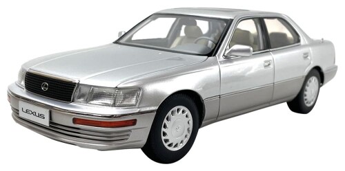 無償性表現スタイル (FREESTYLE) XiaoGuang MODEL 1/18 レクサス LS400 1993 しろがね色 研ぎ澄ます品 8230811S