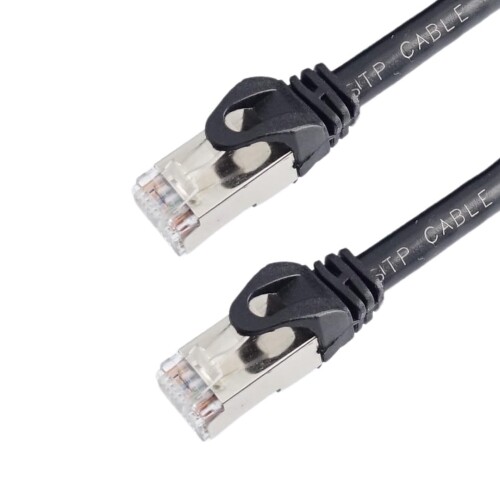 KC SECURITY 50m 屋外用LANケーブル CAT6A (ブラック)屋外高耐久(カテゴリ6A) PE(ポリエチレン) 2重被覆 STPシールド 安心の国内ブランド品 屋外用 PoEカメラやPCのLAN通信ケーブルに 紫外線 耐候性|マニッシュボーイ