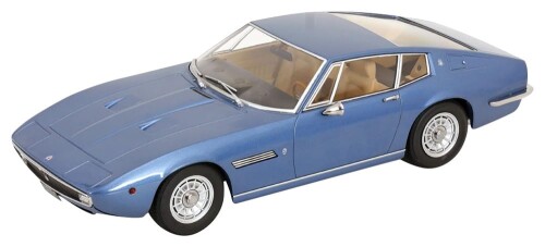 KK scale 1/18 マセラティ ギブリ クーペ 1969 ブルーメタリック 切り上げる品 KKDC181271