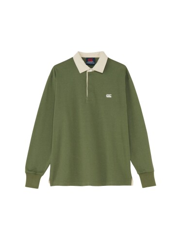 (カンタベリー) ラガーシャツ SOLID COLOR RUGBY JERSEY ライトオリーブ 4L 12,277円