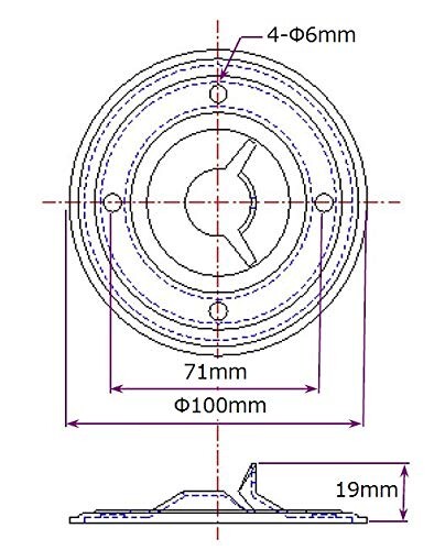 カガ 配管住み家部分品 沈む押しとどめる金具 軍事基地一皿 配管19用 250箱
