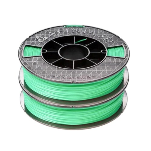 AFINIA(アフィニア) 3Dプリンター用フィラメント 1.75mm 純正プレミアムABSフィラメント 緑色 グリーン Green 1kg (500gx2パック)