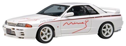 メイク引き上げる EIDOLON 1/43 マインズ 地上地平 GT-R (BNR32) N1 白いこと (5輻車輪) 研ぎ澄ます品 EM644B