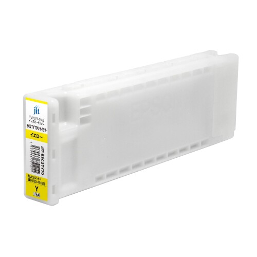 ジット エプソン(EPSON) SC27Y70 対応 イエロー リサイクルインク 日本製 JIT-NESC27Y70