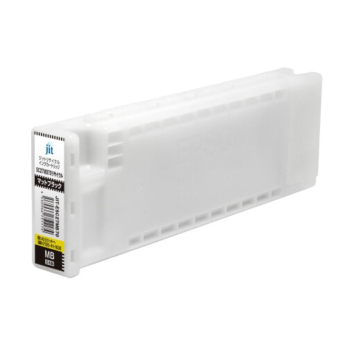 ジット エプソン(EPSON) SC27MB70 対応 マットブラック リサイクルインク 日本製 JIT-NESC27MB70