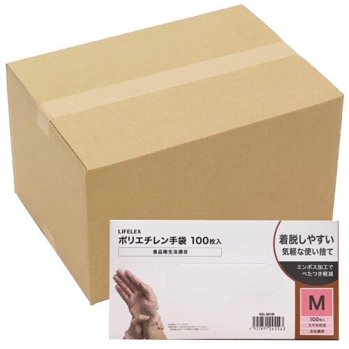 (コーナンオリジナル) 容れもの売りわたす PROACT ポリエチレングローブ M大いさ 100枚入 ×20個書き割り