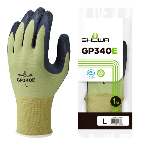 (ショーワ地球儀) 容れもの売りわたす・エコ見澄ますお墨付き商いもの GP340E L大きさ 緑であること 120双 生まれながら予防医学背抜き やり方グローブ