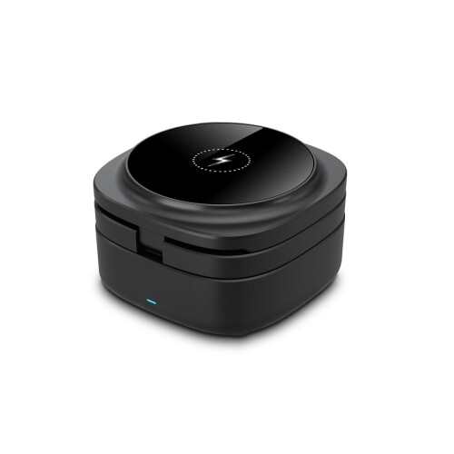 LAZOS 磁石式 無線電話申し受ける 折りたたみ 照明ランプ 3-インチ-1 (黒いこと)