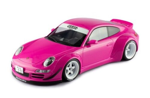 インターナショナル取り引き (KOKUSAI BOEKI) ixo 1/18 RWB 997 サクラ色 切り上げる品 18CMC167