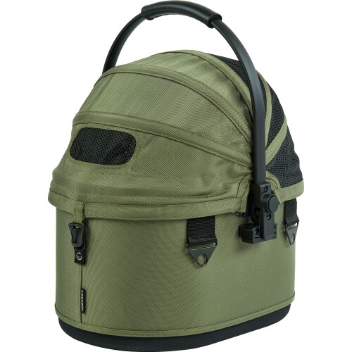 AIRBUGGY DOME3 SMALL COT MOSS GREEN エアバギードーム3 スモール大きさ コット単体 モスグリーン AD3725 超小型犬・小型犬用 耐荷重10kgまで チワワ/プードル/ヨークシャーテリア 愛玩動物履歴