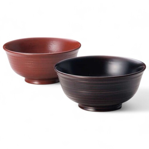 J-kitchens 2客仕掛ける 塗師細工 お椀 木製 本堅地 漆ペンキ塗り 手ペンキ塗り PID-528848 日本製