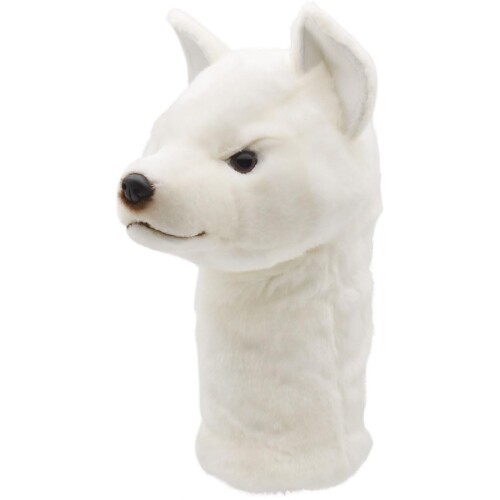 ハンサ(Hansa) 北海道犬 ぬいぐるみヘッドカバー DR用 ドライバー用 ヘッドカバー BH8358
