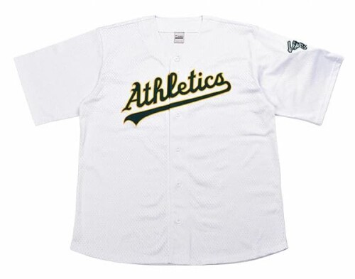 (ファナティクス) アスレチックス MLB 野球プルオーバー 白いこと メンズ ［L大きさ］