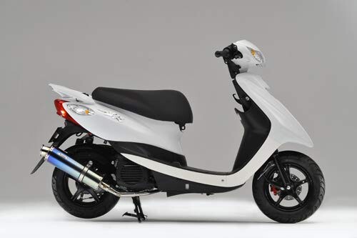 リアライズ(Realize) 4スト マフラー 22Racing Ti(チタン) (YAMAHA 4stJOG ZR(SA39J/SA36J))316-009-01|マニッシュボーイ