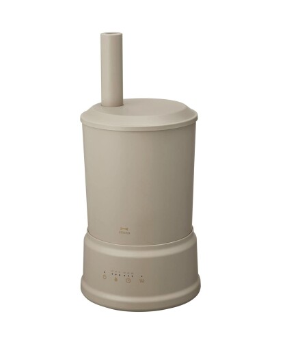 BRUNO ブルーノ 加湿器 ハイブリッド 超音波式 3L 最大400ml/h 20時間加湿 静音 タイマー 自動停止 抗菌 銀イオン 分解洗浄 お手入れ簡単 木造7畳 洋室11畳 スリム インテリア グレージュ BOE086-|マニッシュボーイ