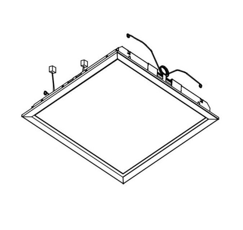 パナソニック(Panasonic) LED350埋込深枠 白 点灯部昼白色 NNFK27420CLA9