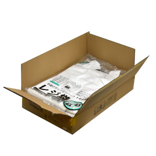 紺屋商事 入れもの売：金銭登録器袋乳白東４５西４５号３００（４４０）ｘ５３０ 00723145