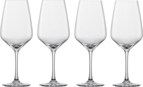 ツヴィーゼル 水のみ(ZWIESEL GLAS) ブドウ酒水のみ 割れにくい チューリップ 赤ワイン一統用 赤ワイン 4個 器械お手伝いさん l123606