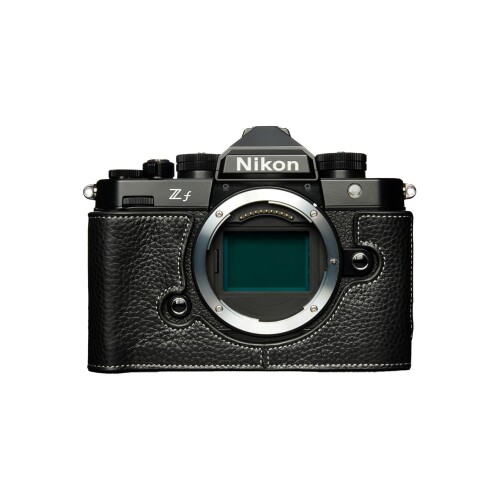 TP Original Nikon Zf 用 ボディーハーフケース 黒いこと