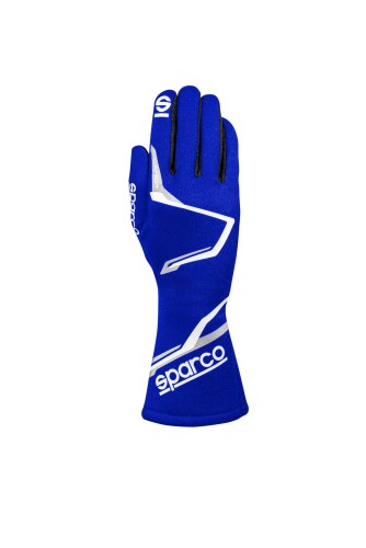 Sparco（スパルコ） FIA 8856-2018-DC.409.24-G 公許 レーシンググローブ LAND+ (地びたつけ加える) Electric Blue (エレクトリック青碧) 大きさ08 品番:00136708EB