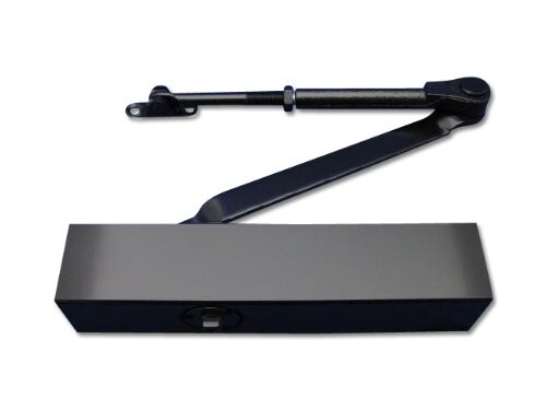 日本ドアーチェック生み出すこと ニューはやりっ児 標準尺度型 ドアクローザ 立ちふさがる付 黒いこと S-7002 1個
