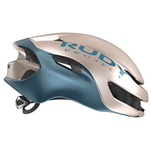 ルディプロジェクト(RUDYPROJECT) 安全帽 HL770192 Helmet NYTRON ニトロン Champagne/blue avio metal MATTE size L HL770192