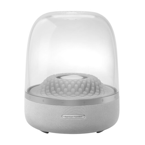 Harman Kardon AURA STUDIO 4 Wireless Bluetooth金棒引き/アンビエントライティング/サブウファー内蔵/マルチポイント/ワット数有線テレビ駆動動力 / 3.5粍アナログインプット積み上げる / 再利用原料品当て嵌める/薄墨色 / HKAUR